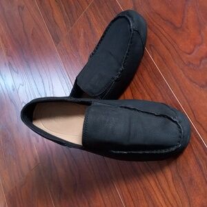 UGG Men's Classic Black Slip-On Loafers